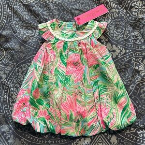 NWT Lilly Pulitzer bubble dress 6-12 months
